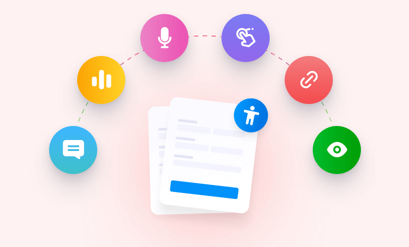 접근 가능한 양식들 생성하기