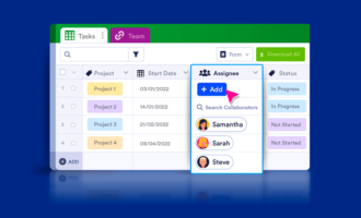 Spring into action faster with the Jform Tables Assign feature