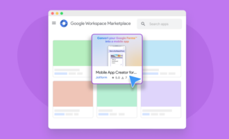Jform Mobile App Creator for Google Forms now available on Google Workspace
