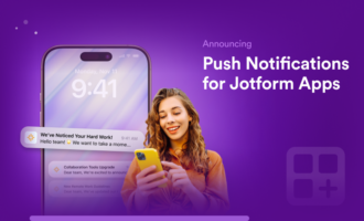 Announcing push notifications for Jform Apps