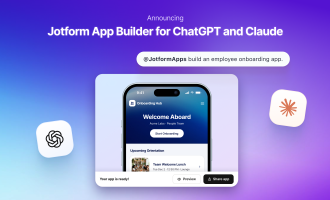 ChatGPT 및 Claude용 Jform 앱 빌더 발표