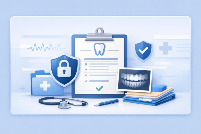 HIPAA 지원 치과 진료 기록 공개 양식 만드는 법
