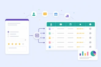 How to create a table from Google Form responses