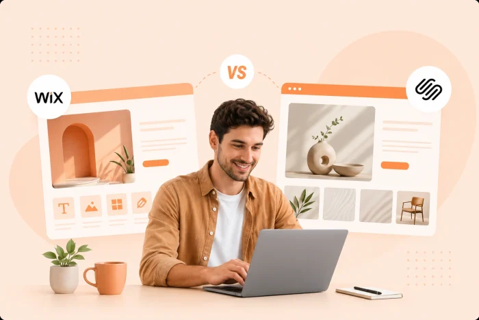 Wix vs Squarespace: 상세 비교 (2026)