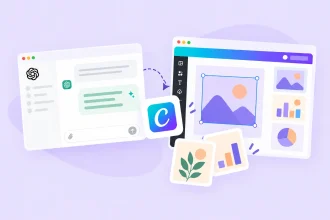 2분 만에 연결하는 chatgpt canva 사용법